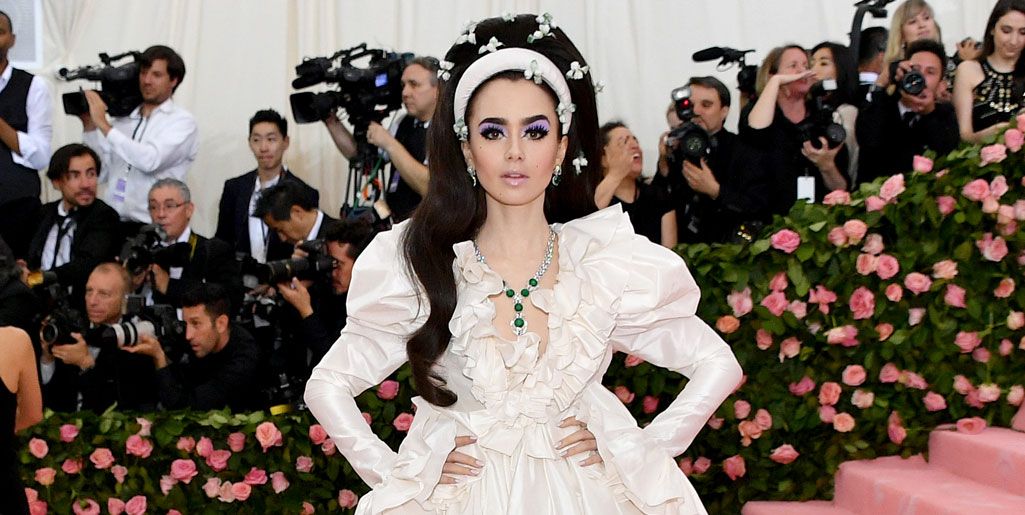 Whoa! Lily Collins’ Met Gala necklace had a special key to unlock it just like 'Oceans 8'