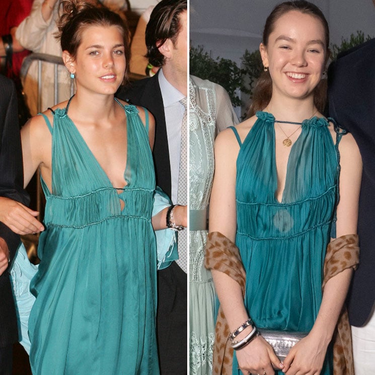 Charlotte Casiraghi And Her Sister Wore The Same Dress 14 Years Later Charlotte Casiraghi And Her Sister Wore The Same Dress 14 Years Later