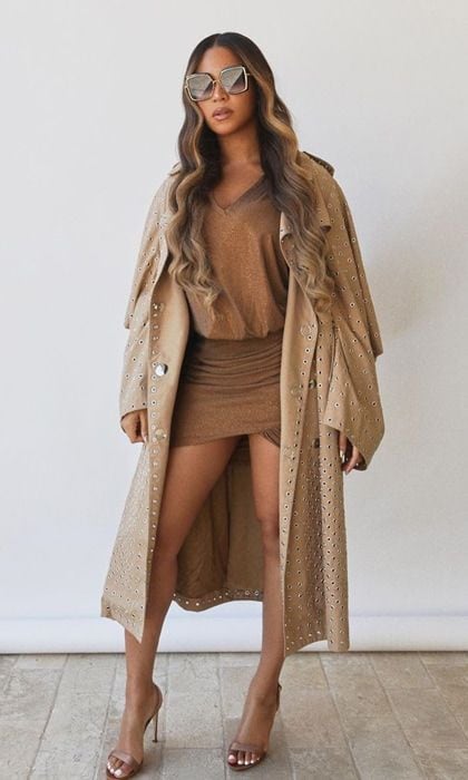 Beyonc channels her Lion King character with latest fashion choices