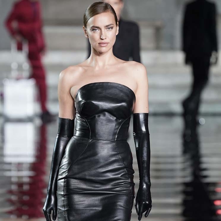 Irina Shayk makes a sexy runway comeback after Bradley Cooper split