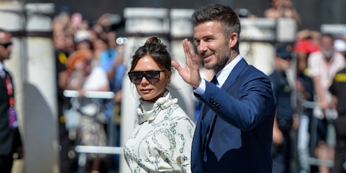 Victoria Beckham breaks protocol at Sergio Ramos' wedding in white Meghan Markle dress