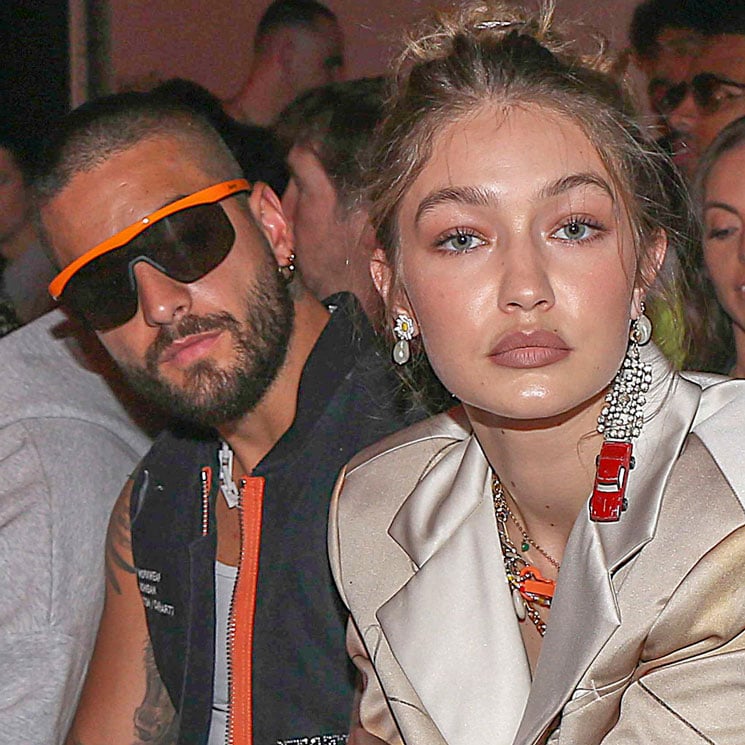 Maluma and Gigi Hadid take the front row seat at Men's Fashion Week