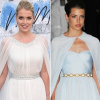 Princess Diana’s niece Lady Kitty Spencer twins with Charlotte Casiraghi