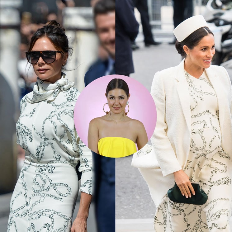 Victoria Beckham and Meghan Markle are style twins in a $2,000 dress - who wore it better?