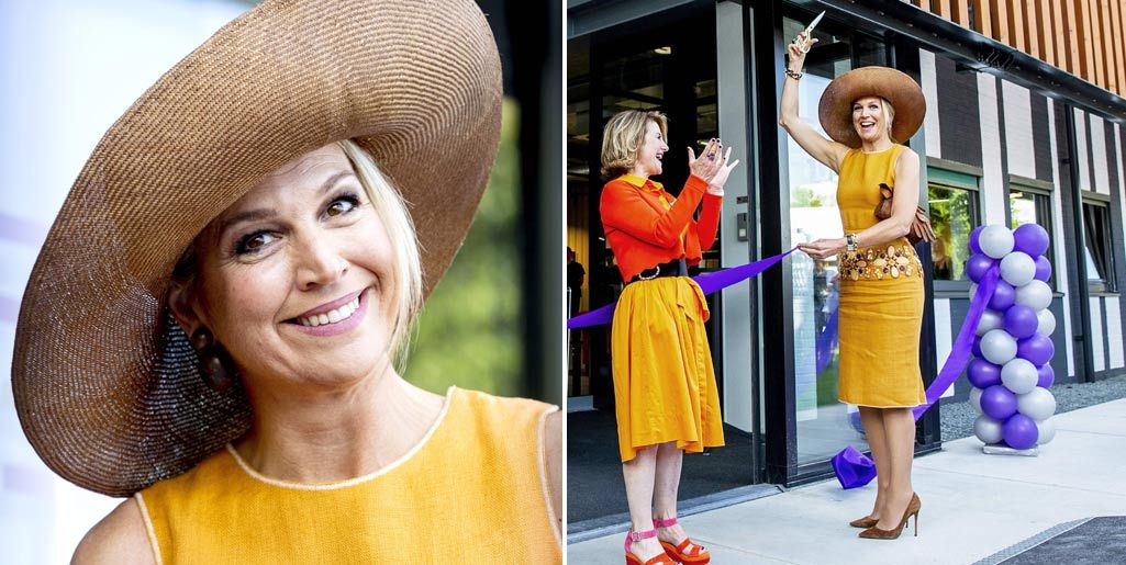Queen Maxima recycles dress 13 years later - and she's hardly changed a bit!