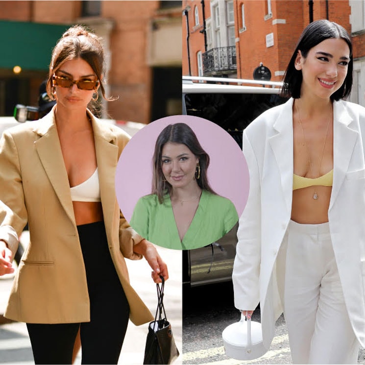 Twinning with Emily Ratajkowski and Dua Lipa