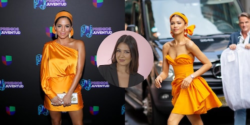 Whoops! Pamela Silva and Zendaya were spotted in the exact same look, who wore it better?
