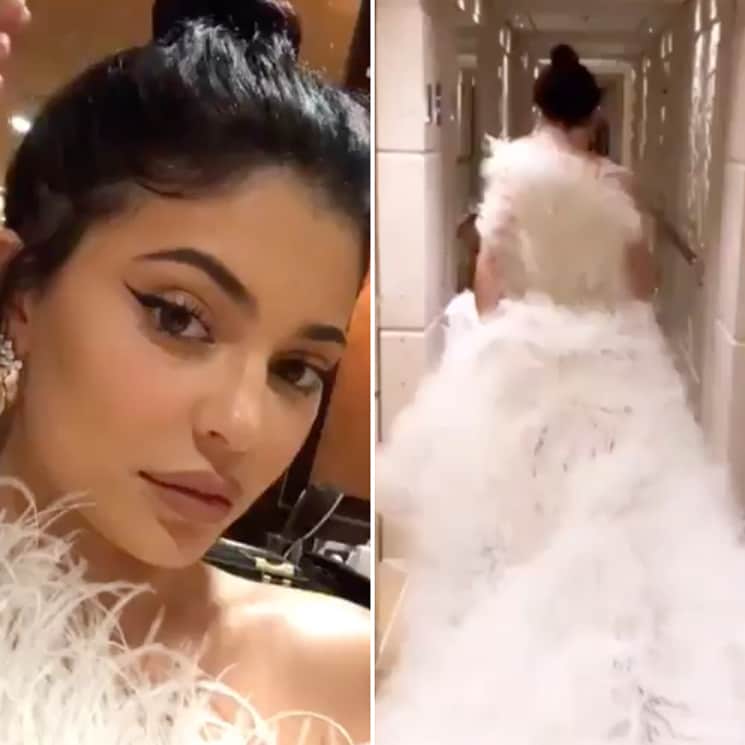 Mystery revealed: This is the 'wedding' dress Kylie Jenner wore for her birthday