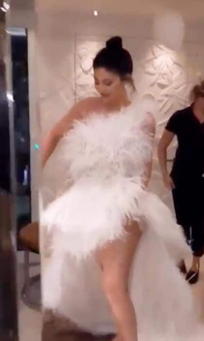 kylie jenner wedding dress