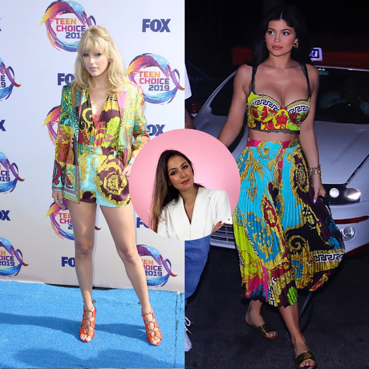 Taylor Swift And Kylie Jenner Are Style Twins In Versace Taylor Swift And Kylie Jenner Are Style Twins In Versace