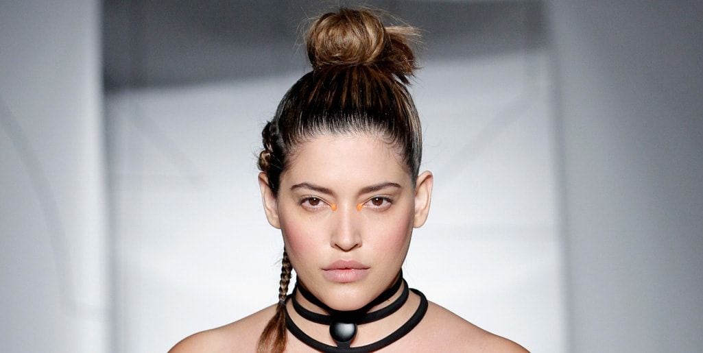 Denise Bidot looked fierce as ever for her first ever fashion week show