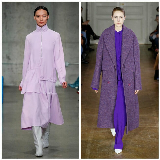 Purple for fall! Here is a look at this season's warmest (and trendiest) color 