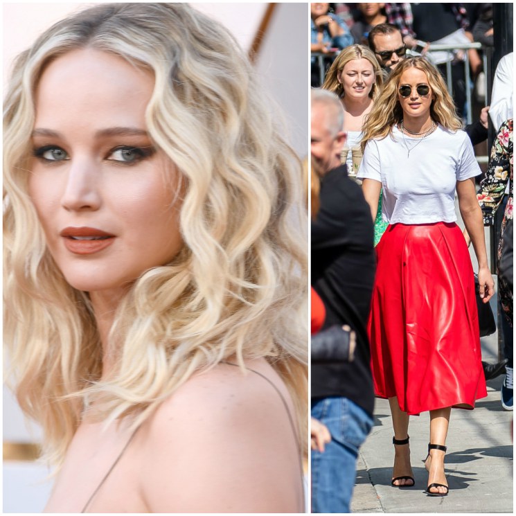 Here's how you can recreate this Jennifer Lawrence look