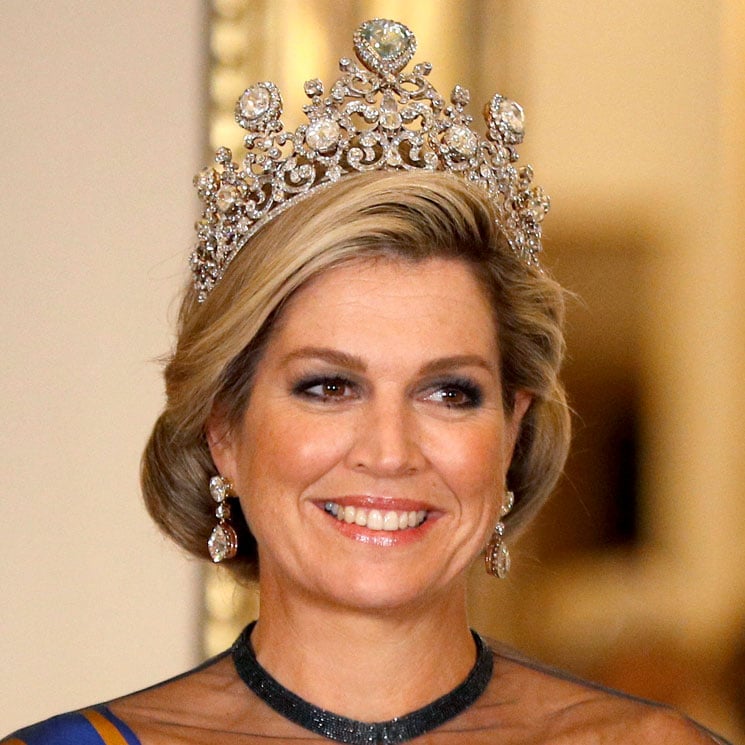 Queen Maxima dazzles in $2,395 shoes that would make Cinderella jealous