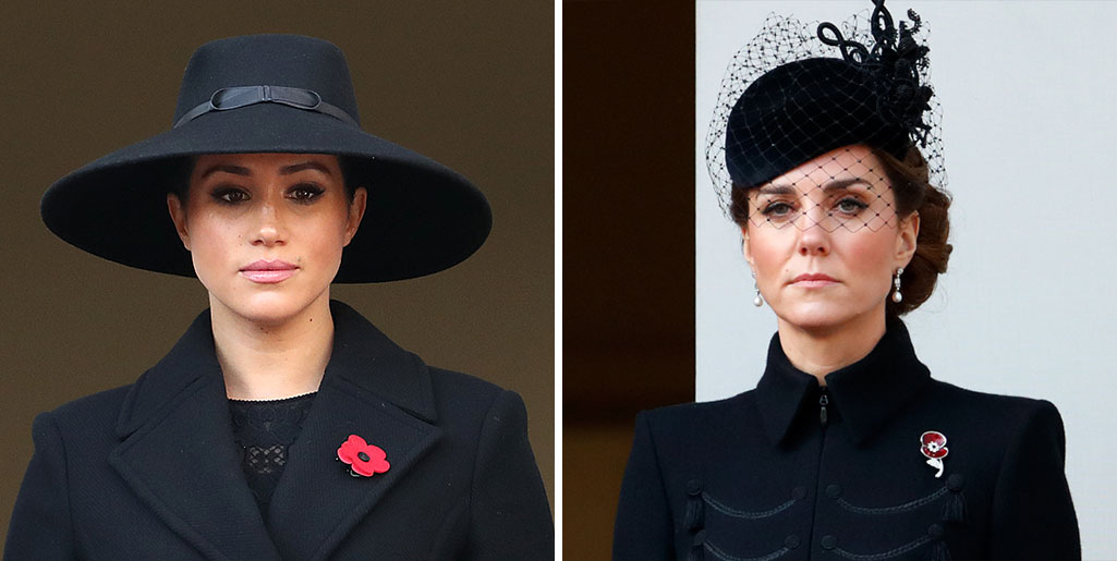 Royal fashion: All Meghan Markle and Kate Middleton’s Remembrance Day looks