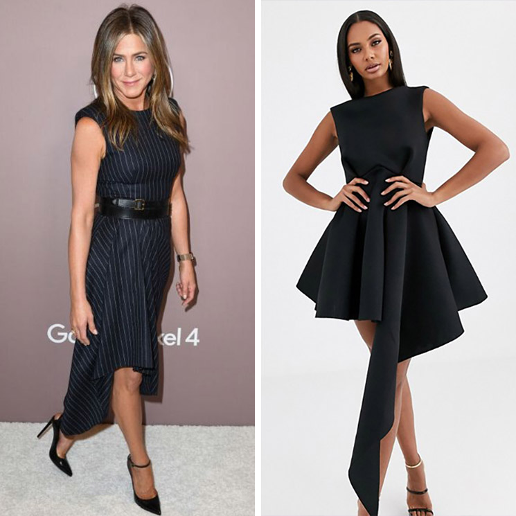 Steal Jennifer Aniston's style with these asymmetrical dresses