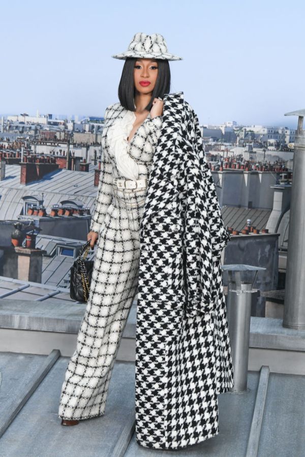 Chanel Winter Coat as worn by Cardi B and Offset – Dyva's Closet