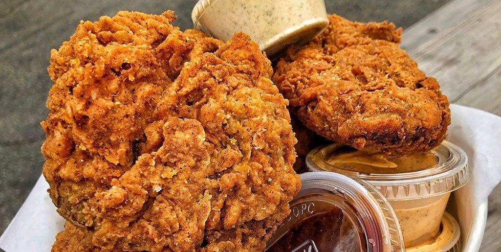Lynn Torres opens first ever vegan fried chicken restaurant in US