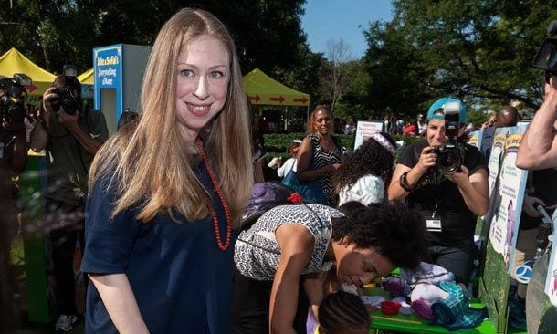 Chelsea Clinton gives birth to baby girl named Charlotte