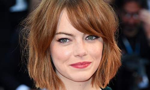 Emma Stone unveils new haircut