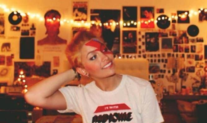 Paris Jackson embracing 'awkward hair phase' with a David Bowie cut