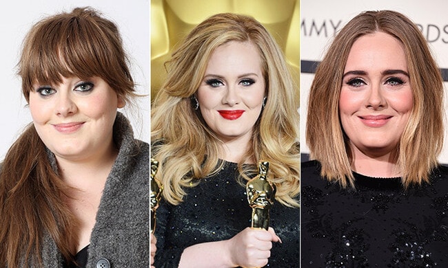 Adele's best hair and makeup looks over the years