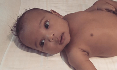 Kim Kardashian shares a new picture of her 'sun' Saint West 