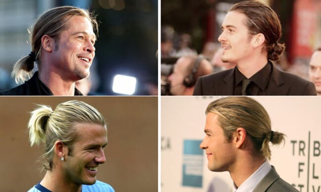 Matt Damon's man bun makes a return and more male stars who are fans of the trend