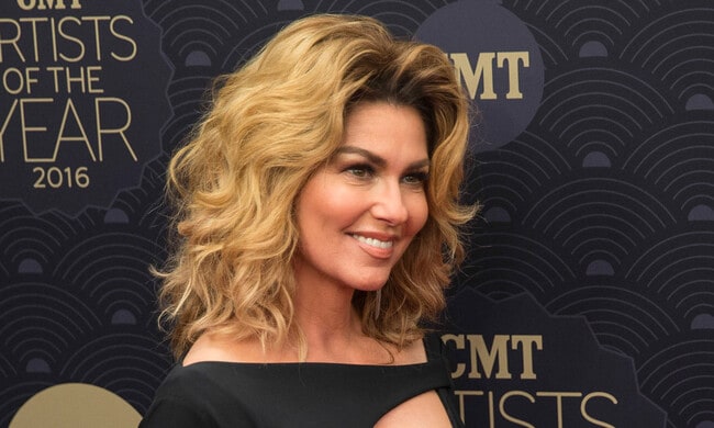 Shania Twain's realistic approach to maintaining her red carpet figure