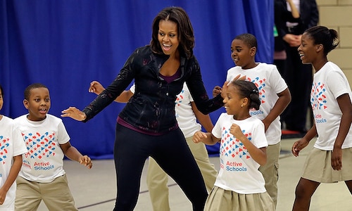 How Michelle Obama is staying in shape post-White House