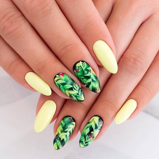 Feeling tropical this summer? Try these island-inspired nails at your next mani appointment 