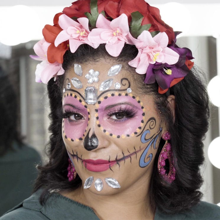 Celebrate Day of the Dead with this Sugar Skull makeup tutorial