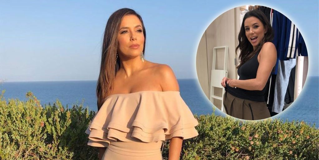 Eva Longoria shows off her incredible post-pregnancy weight loss