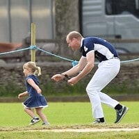 Prince William plays with adorable cousin Mia Tindall at polo match: See the photos