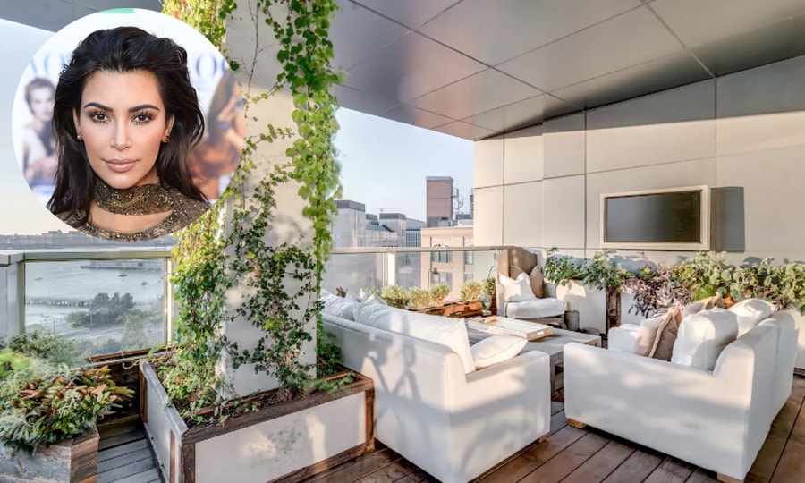 ​Kim Kardashian is calling this $30 million NYC penthouse her 'home away from home' for free