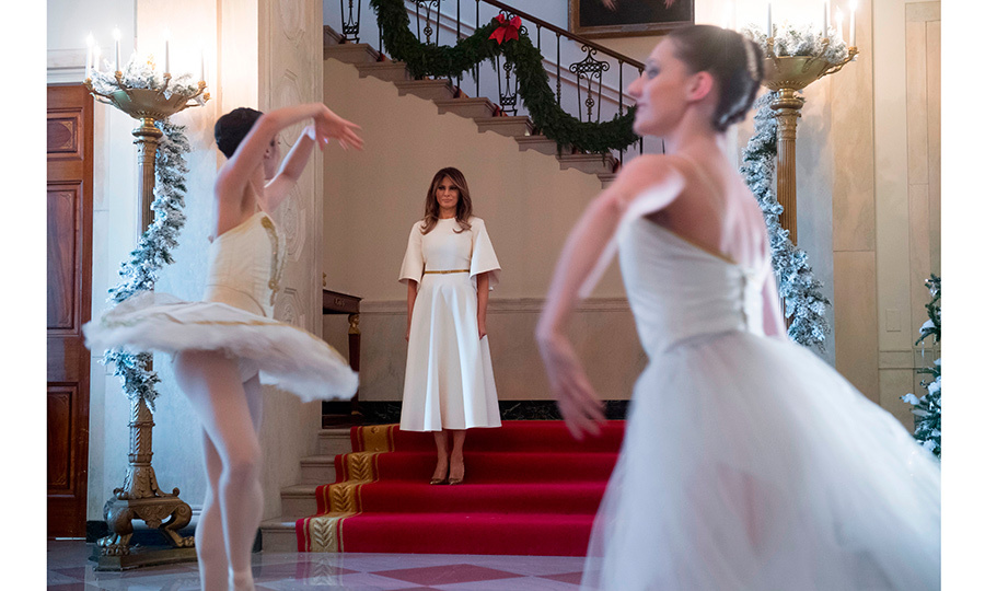 Melania Trump's White House holiday decor: A frosty forest, candy-themed room and more details