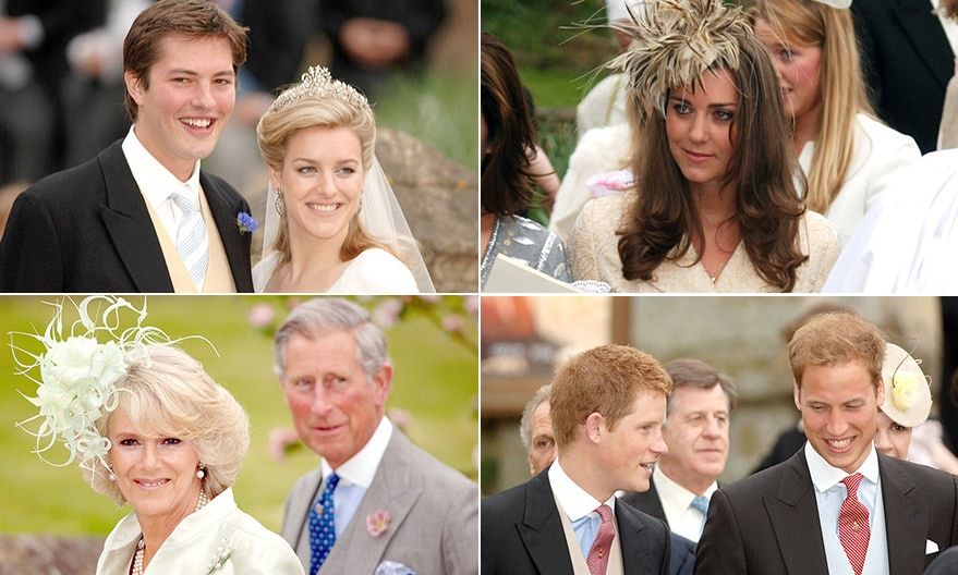 William and Harry (and Kate!) were guests at stepsister Laura Lopes' wedding – see the pics