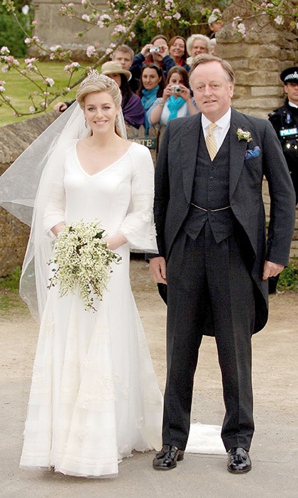 Prince William and Prince Harry's stepsister Laura Parker Bowles wedding:  Look back on the 2006 nuptials (where Kate Middleton was a guest!) - Foto 1