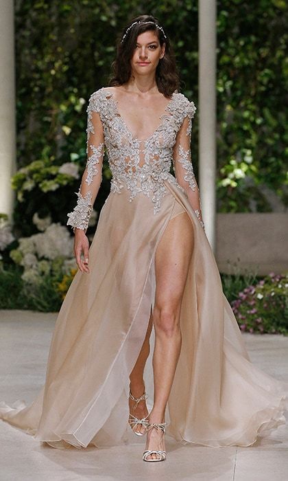 Pink Colored Wedding Dresses 2018