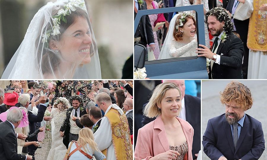 Game of Thrones stars Kit Harington and Rose Leslie's Scottish countryside wedding: All the photos