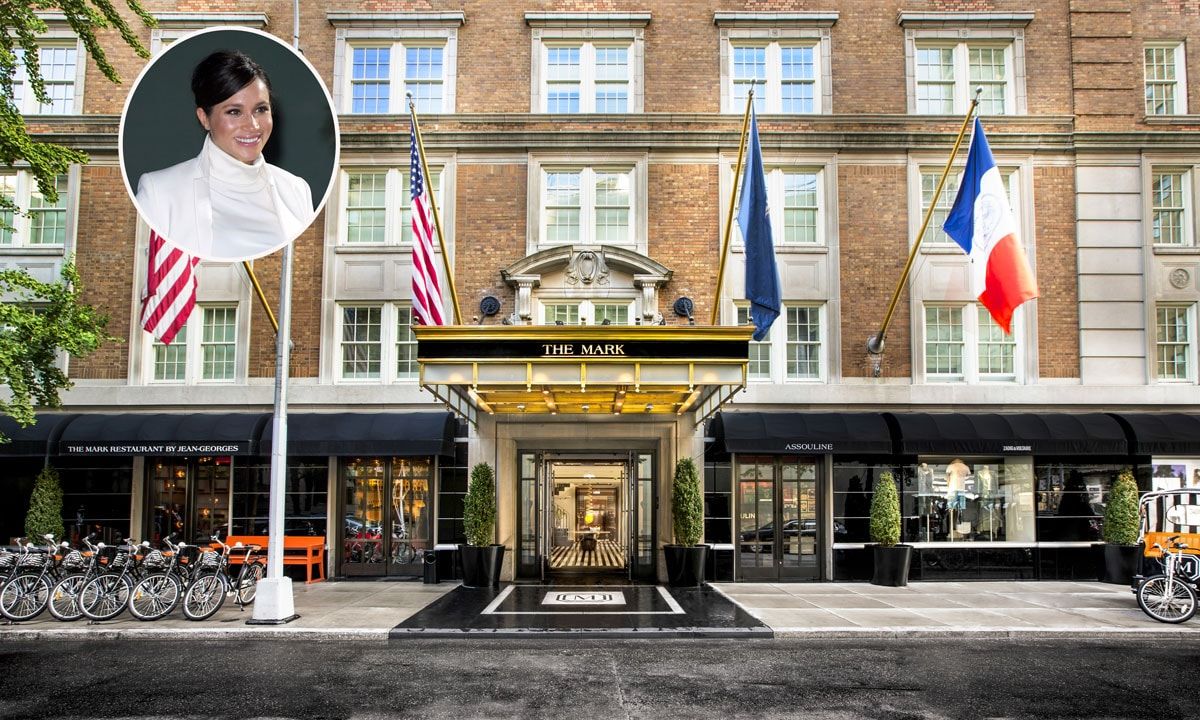 Meghan Markle's getting the royal treatment in this $75,000-a-night hotel suite