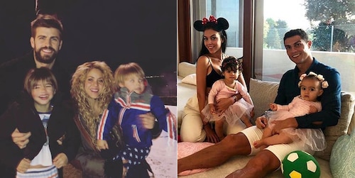 Cristiano Ronaldo or Gerard Piqué: Who is your fave soccer dad?