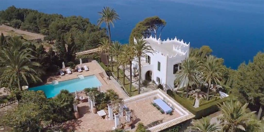 Tour Michael Douglas Mallorca mansion