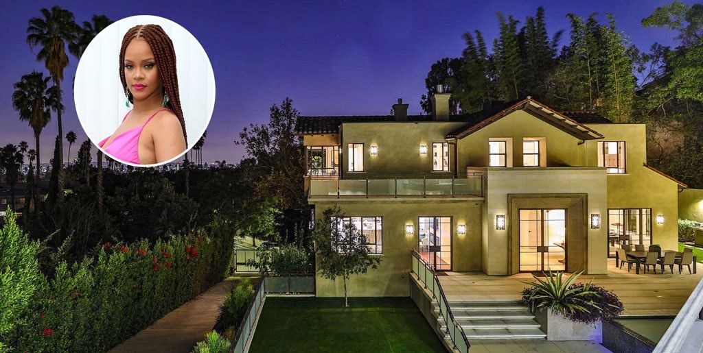 Take a look inside Rihanna's Hollywood Hills home