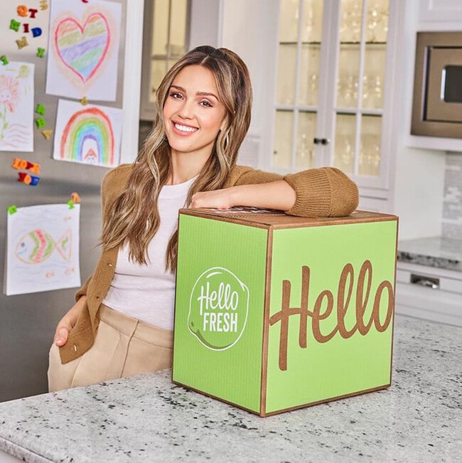 Jessica Alba x HelloFresh is perfect for your next date night at home
