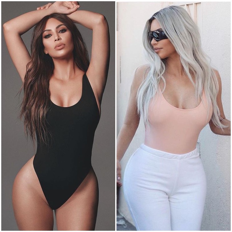 Seis formas de llevar 'bodysuits' al estilo Kim Kardashian
