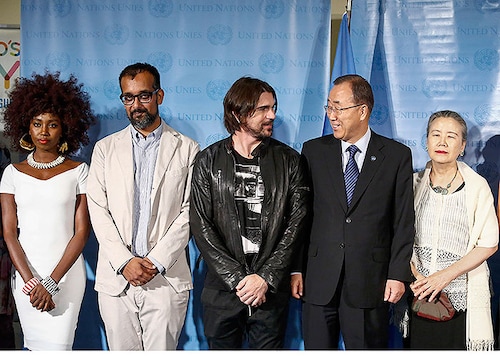 Juanes estrena canción dedicada a la paz en la ONU