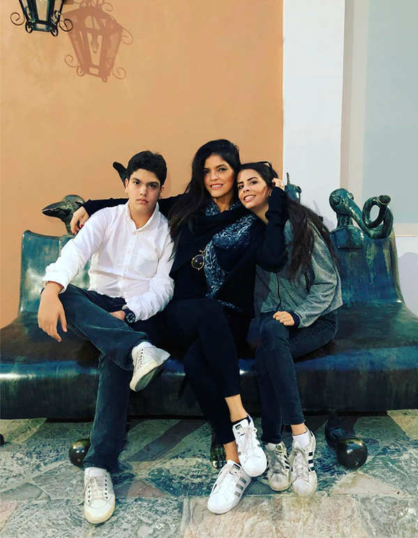 Emilio, Ana Bárbara y Paula