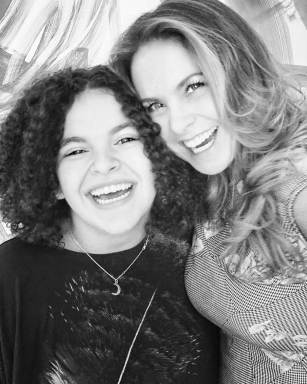 Lucero y su hija