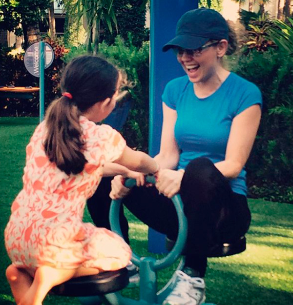 Thalía y su hija Sabrina